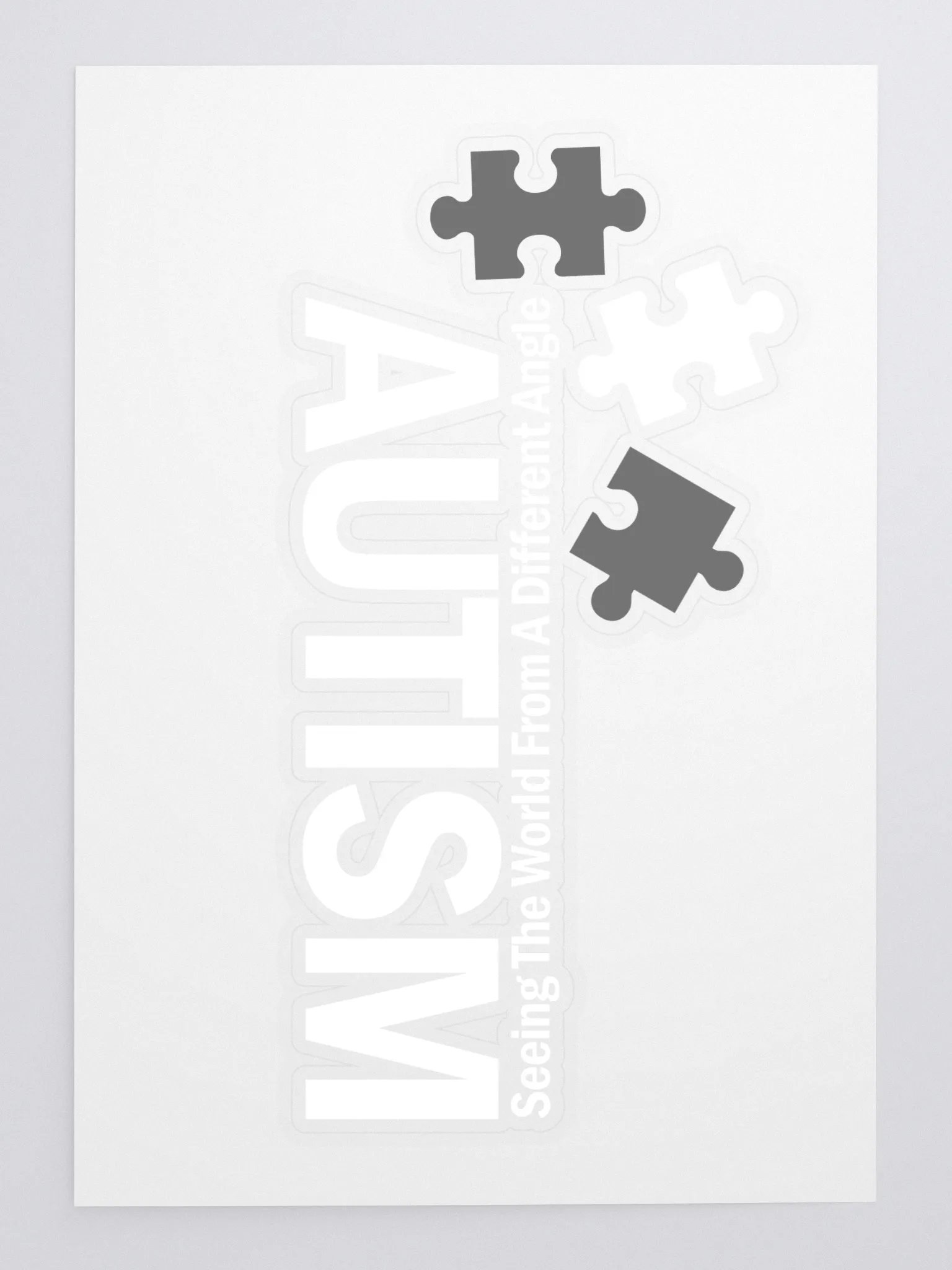 Autism awareness Window Decal product image (3)