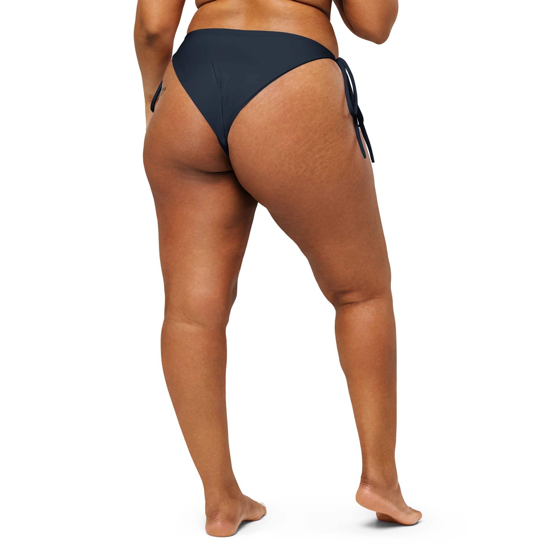 Deep Blue All-Over Print String Bikini Bottom product image (4)