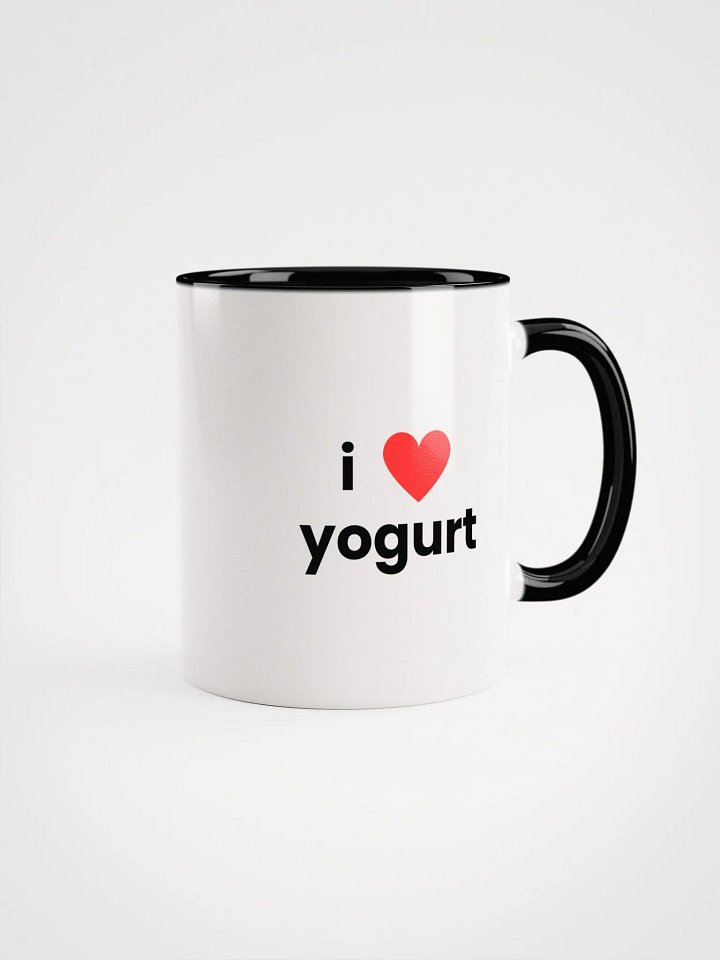 ceramic "i ❤ yogurt" mug product image (4)