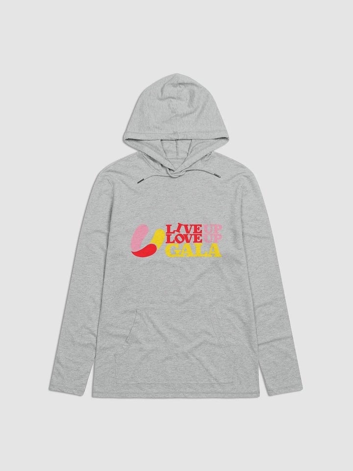 LiveUp LoveUp Gala Heather Grey Lightweight Hoodie product image (1)
