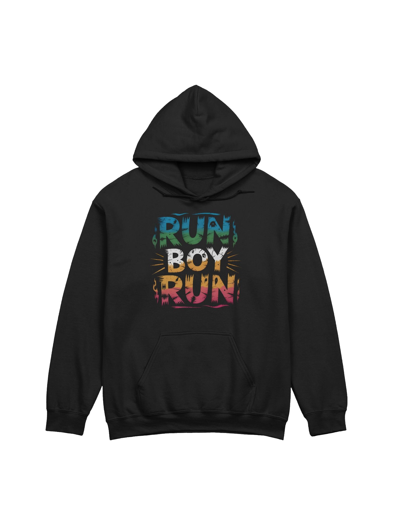 Run Boy Run Classic Coloured Hoodie product image (1)