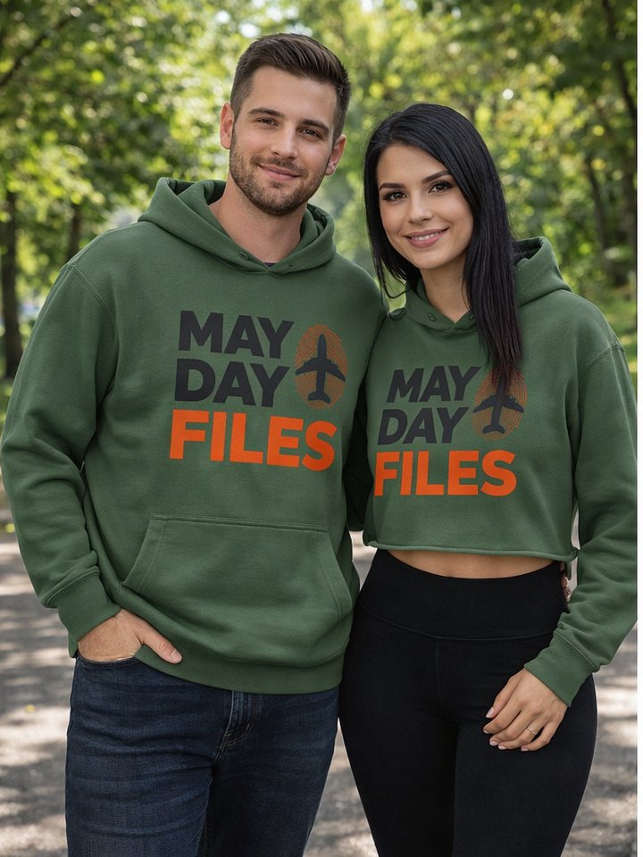 Premium-Unisex-Hoodie von Cotton Heritage mit Front und Back CREW Print product image (1)