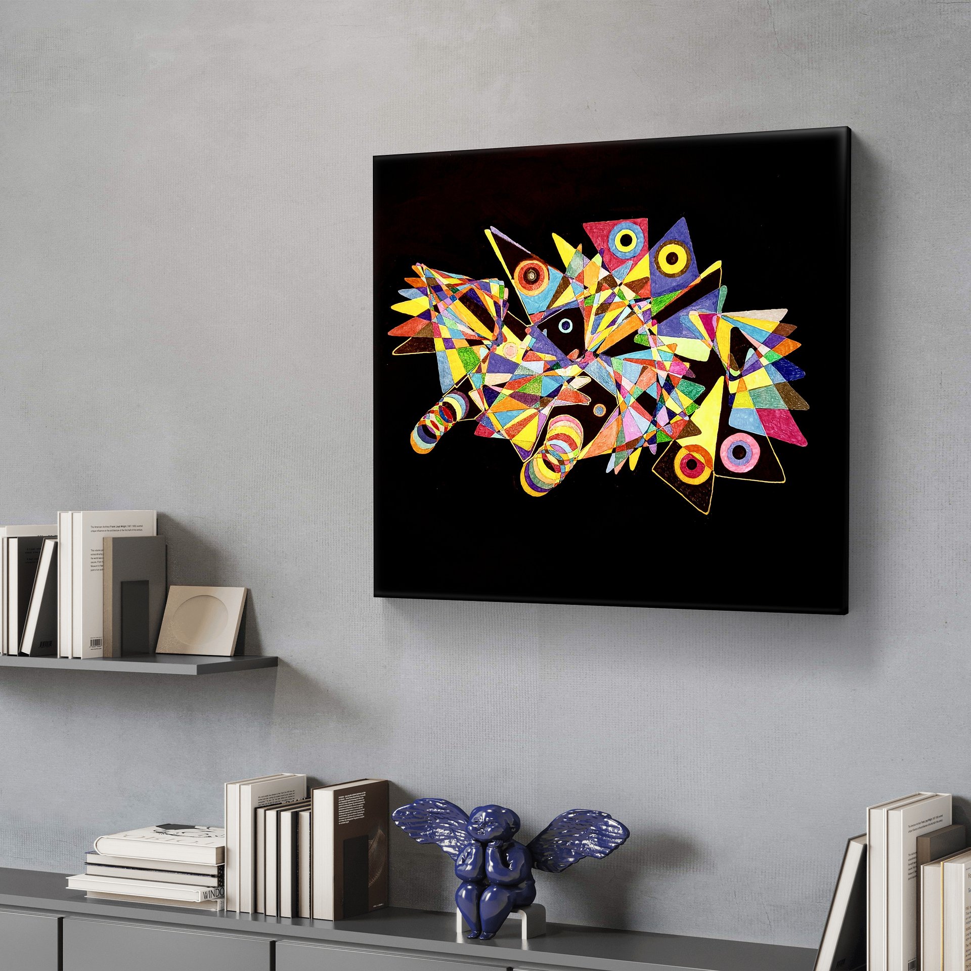 Astral Fauna Kaleidoscope Entity 2026 — Fine Art Print product image (18)