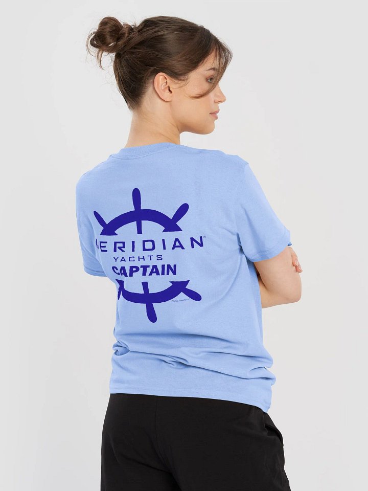 Meridian Yachts - T-Shirt - Light Shirt w/Blue Logo product image (1)