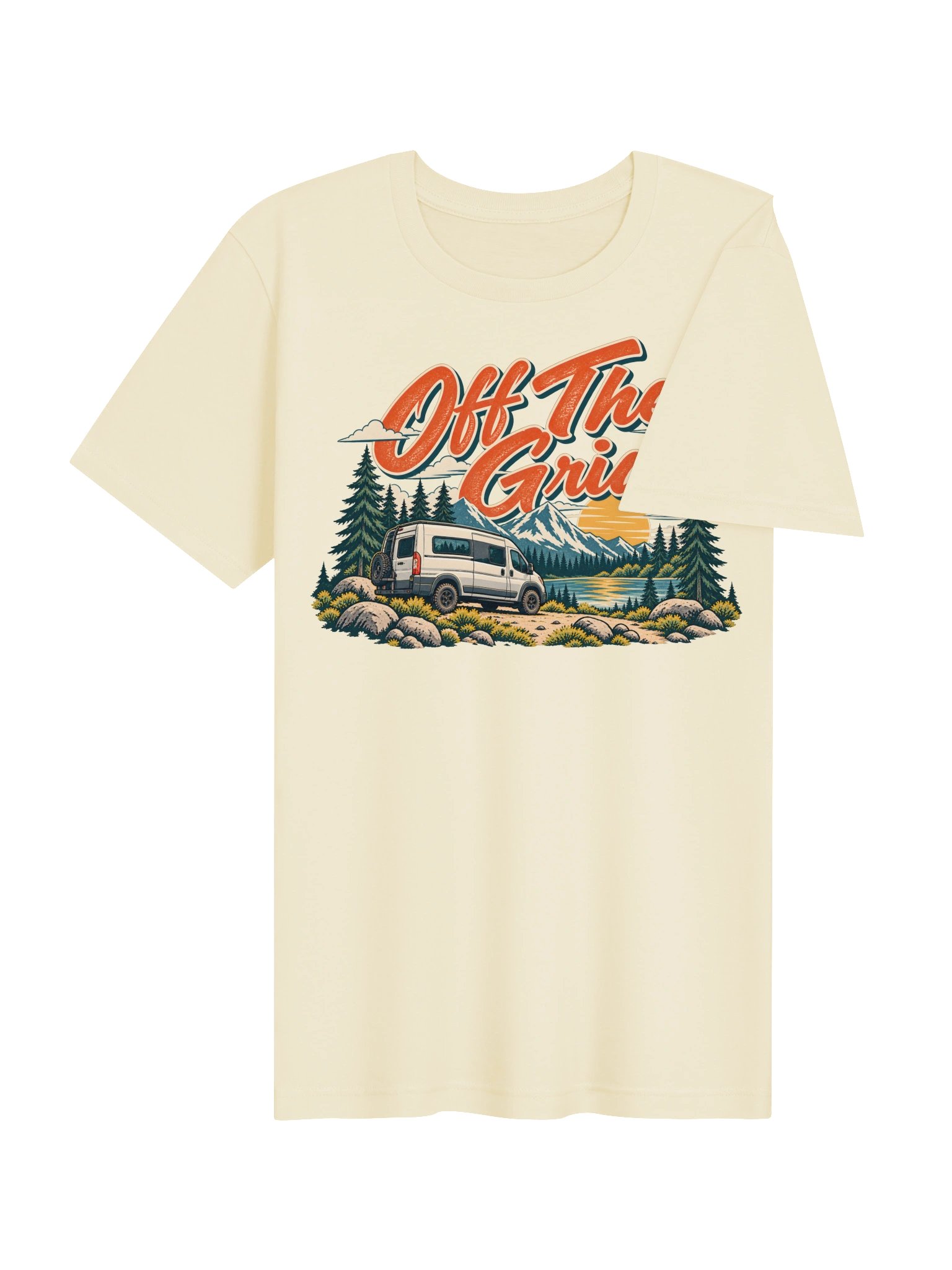 Off The Grid Nature Tee | Natural product image (8)