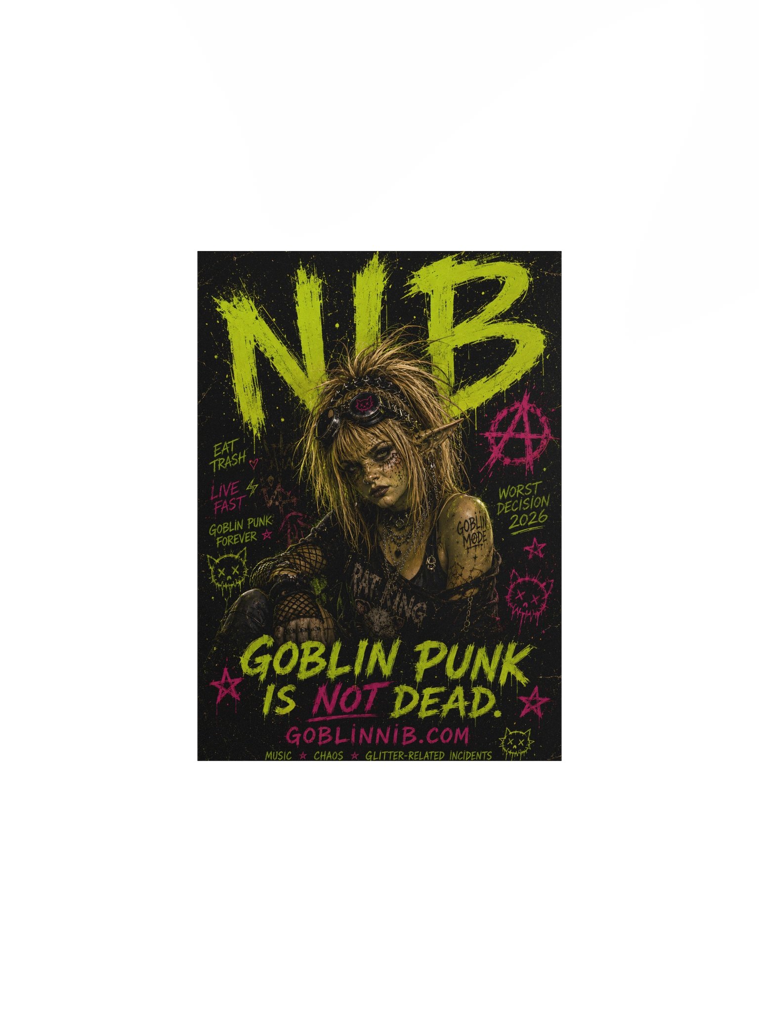 Goblin Punk Is Not Dead Poster product image (4)
