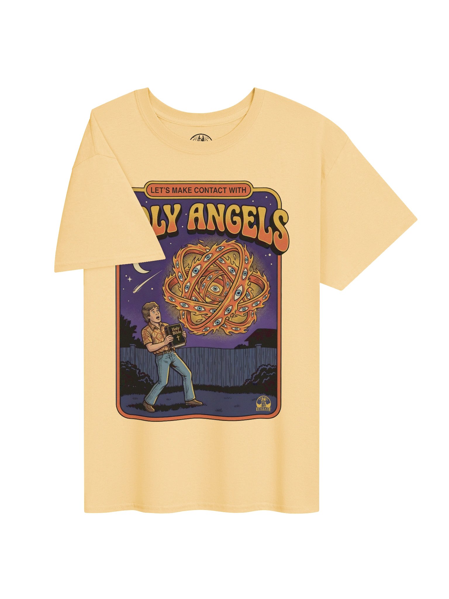 "Let's Make Contact With Holy Angels" Tee product image (25)