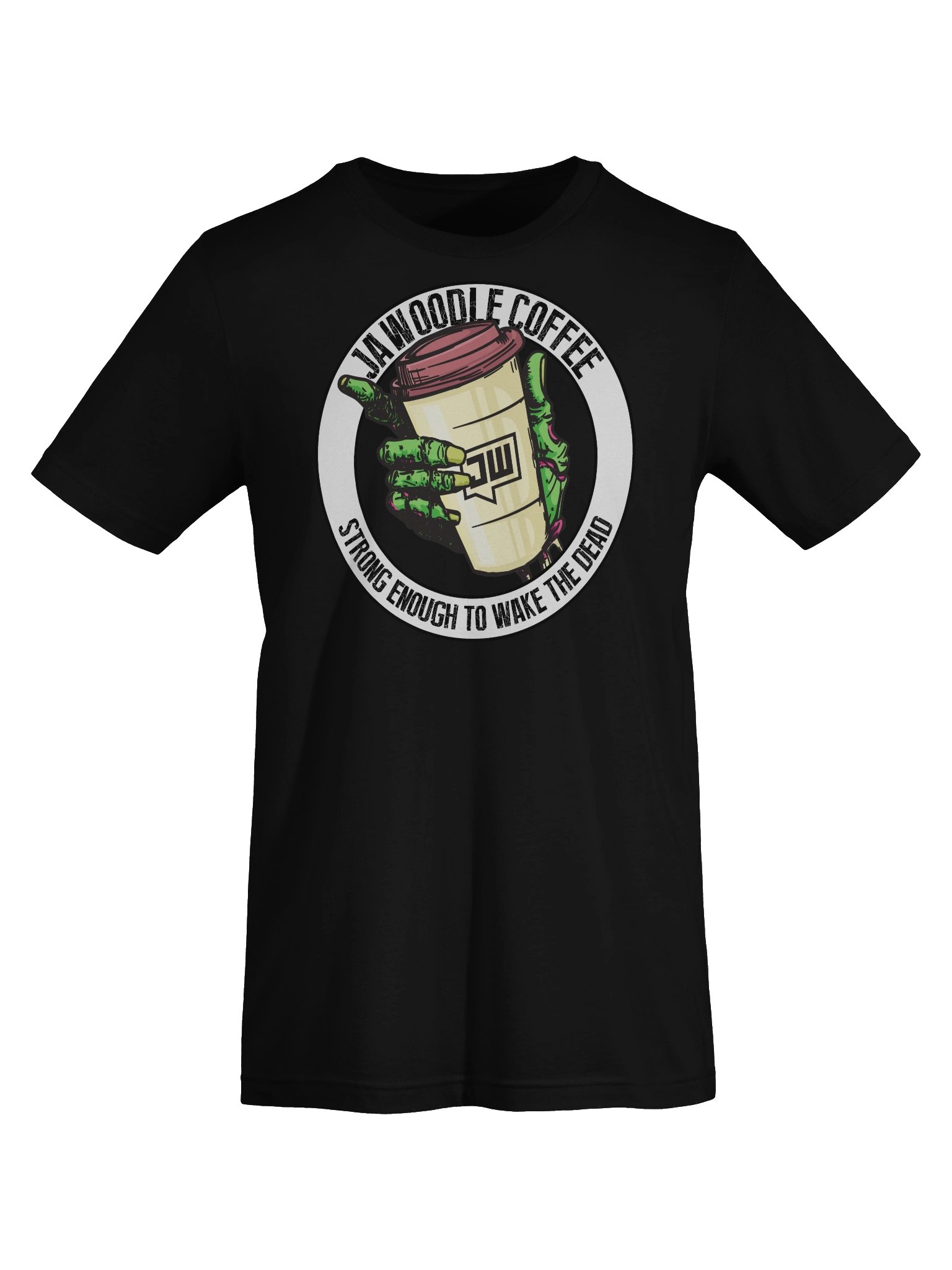 JaWoodle Coffee T-Shirt - Round product image (53)