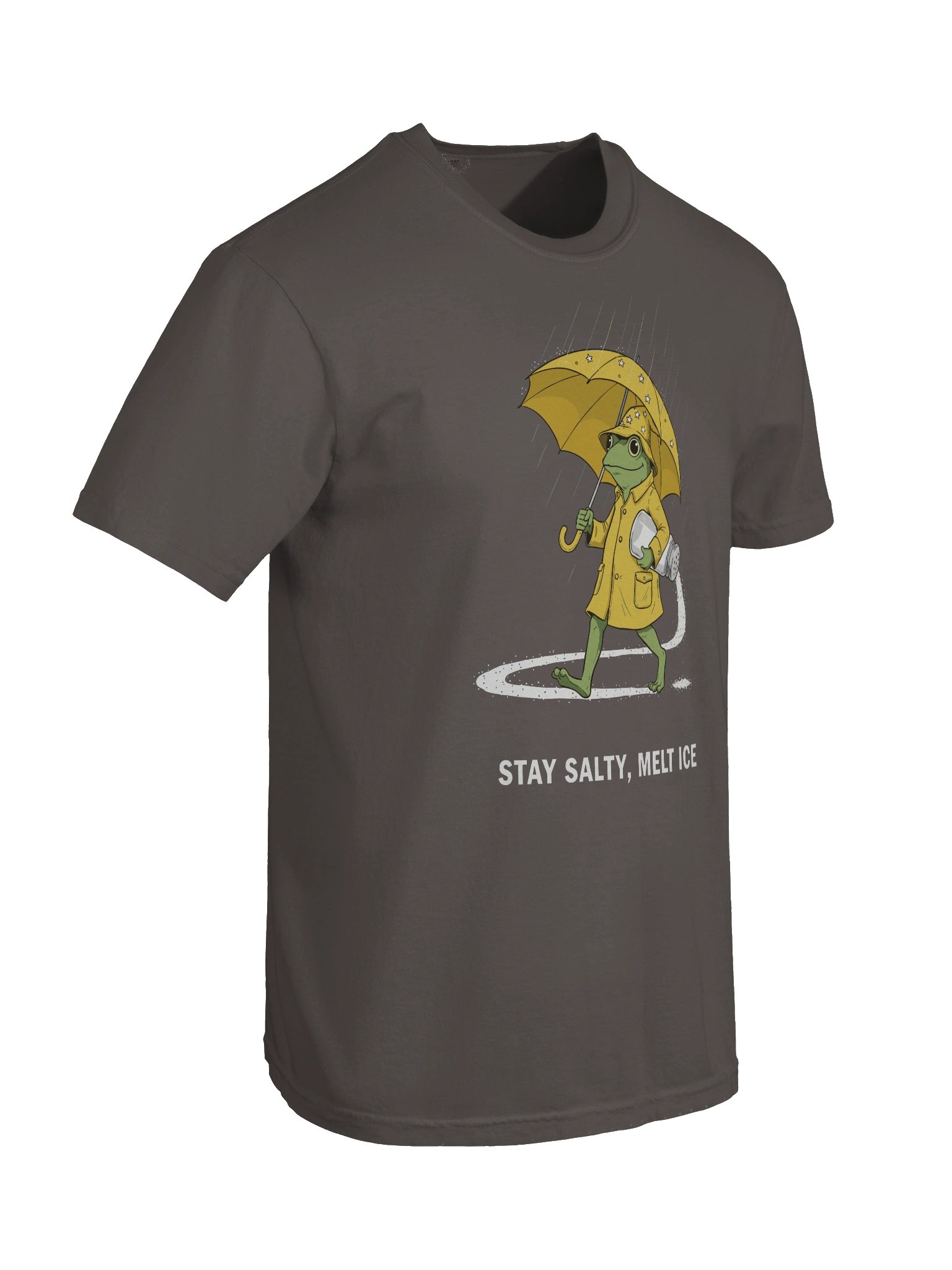 Salty Girl Parody Frog T-Shirt, Long Sleeve, Melt ICE, Anti ICE, Funny, Progressive Shirt product image (9)