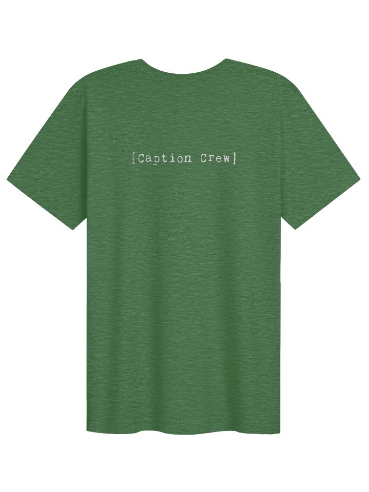 Caption Crew Seductively White Letter Tee product image (42)