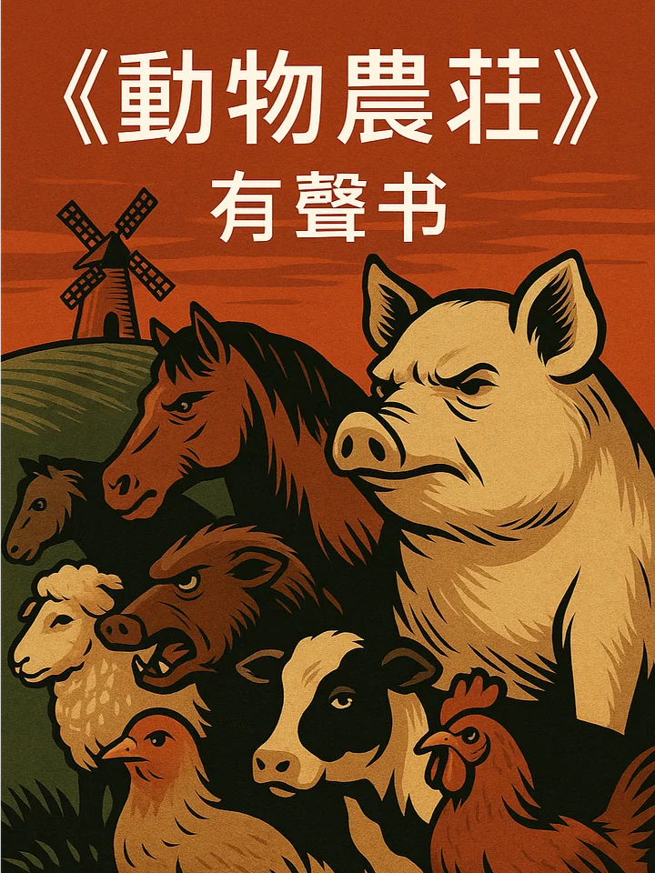 《動物農莊》中文版有聲讀物 product image (1)