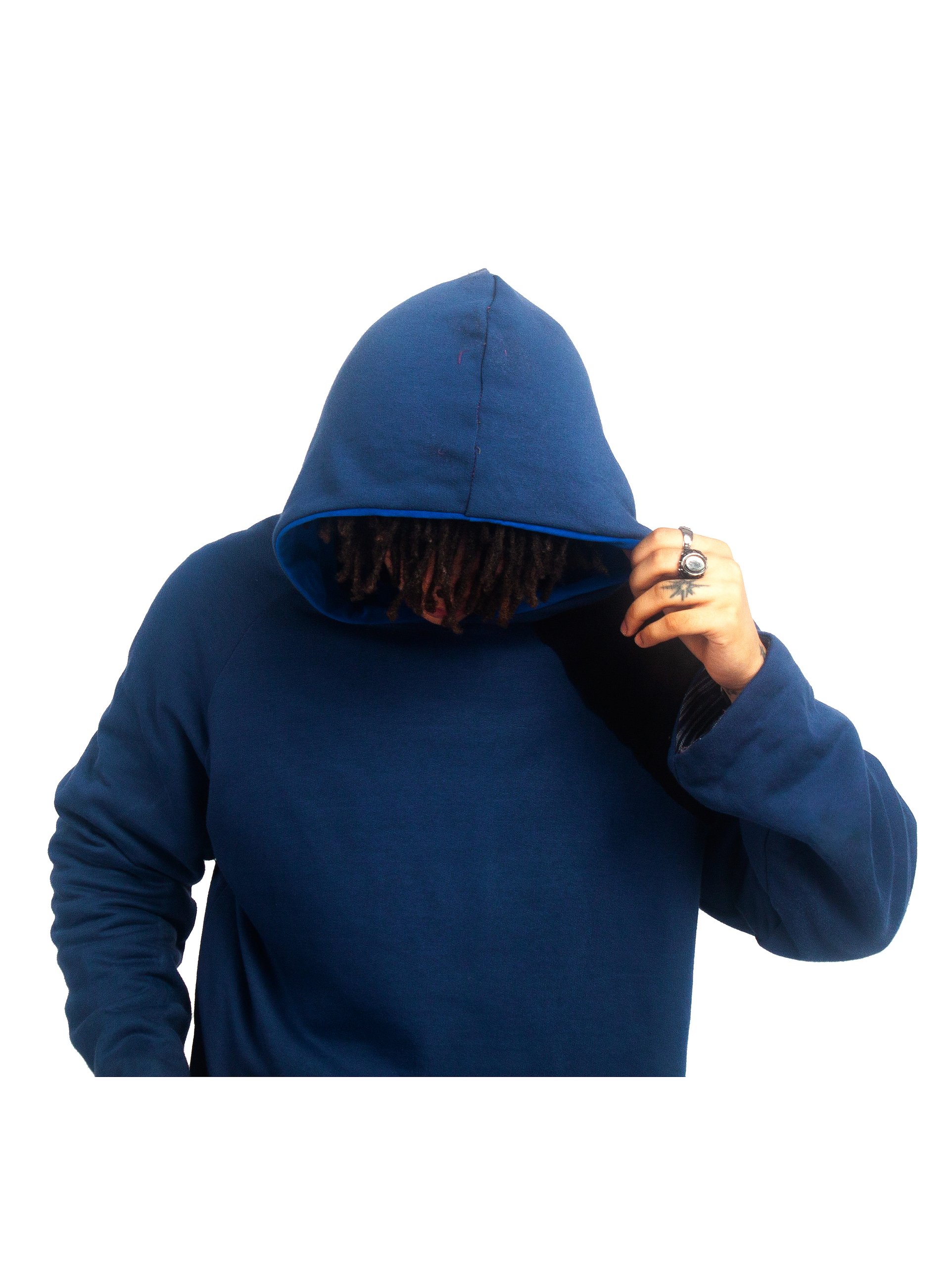 JERSEY LINED RAGLAN HOODIE - M product image (5)