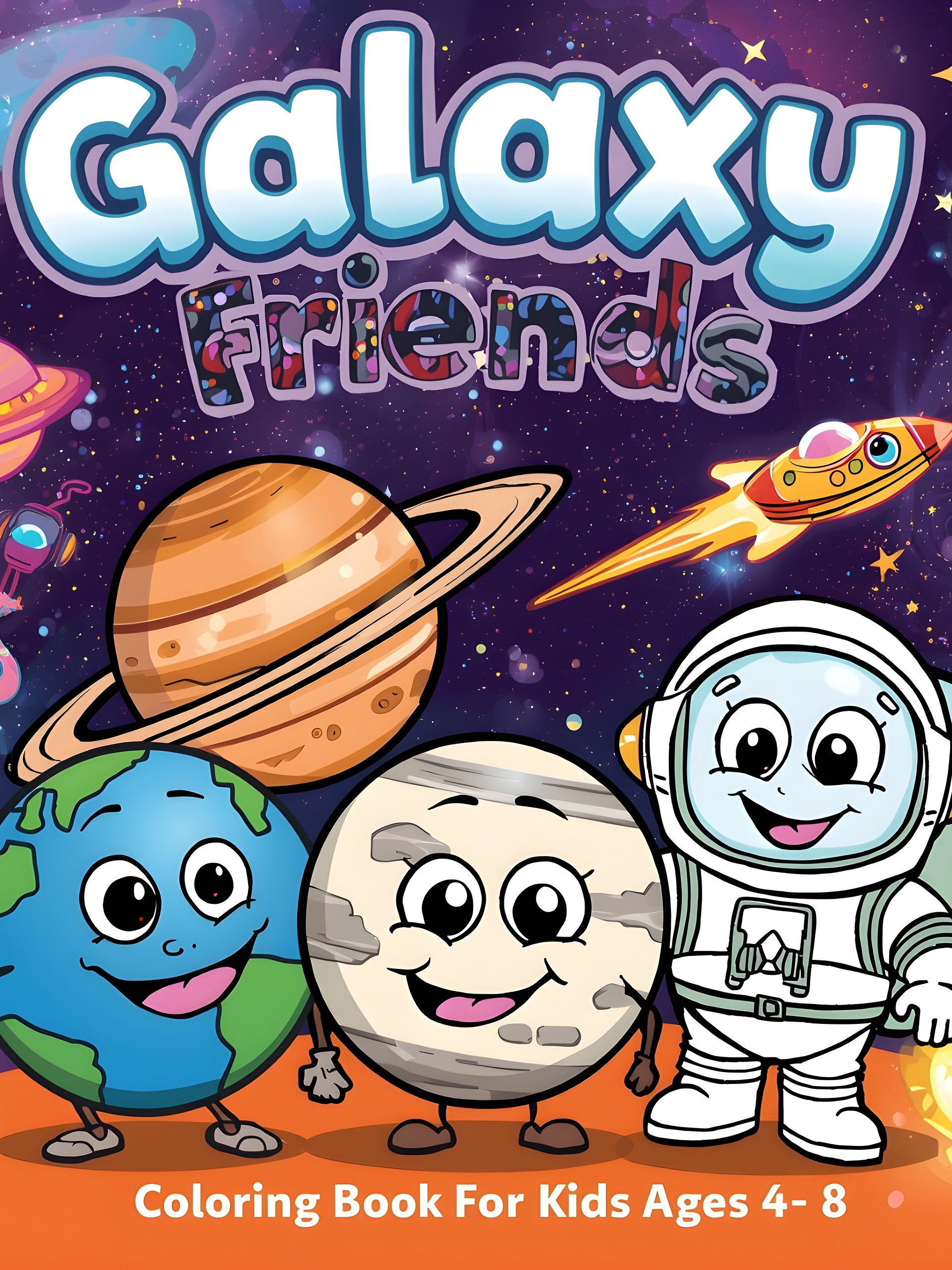 Galaxy Friends Coloring Book product image (1)