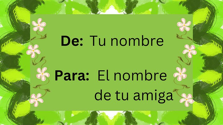 TARJETA SERENATA personalizada para dedicar a una AMIGA, con canción 100% original product image (2)