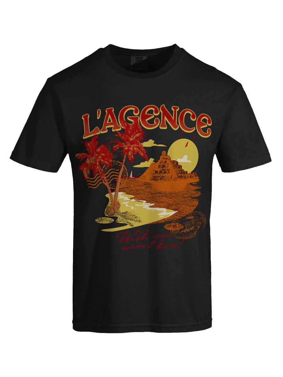 Wish You Were Here! Heavy T-Shirt - Black product image (5)