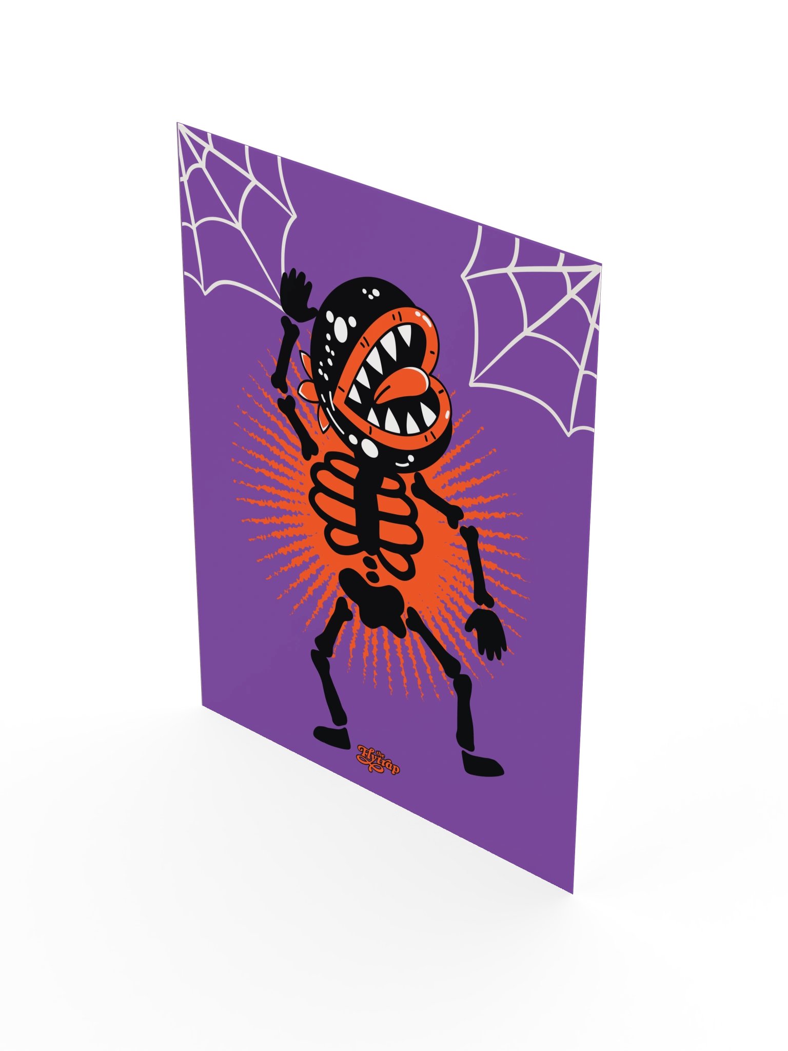 Flytrap Fridays - Dancing Skelly 12" x 16" Poster product image (3)