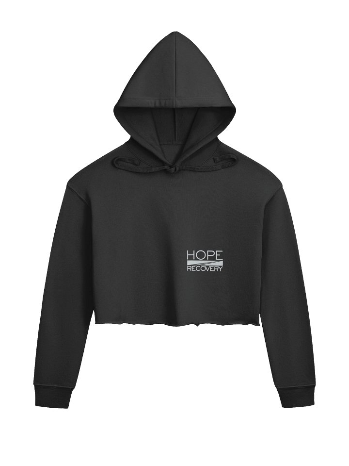 Fleece Crop Hoodie product image (1)