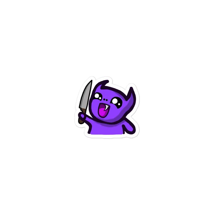 Stabby Jeffrey Magnet product image (1)