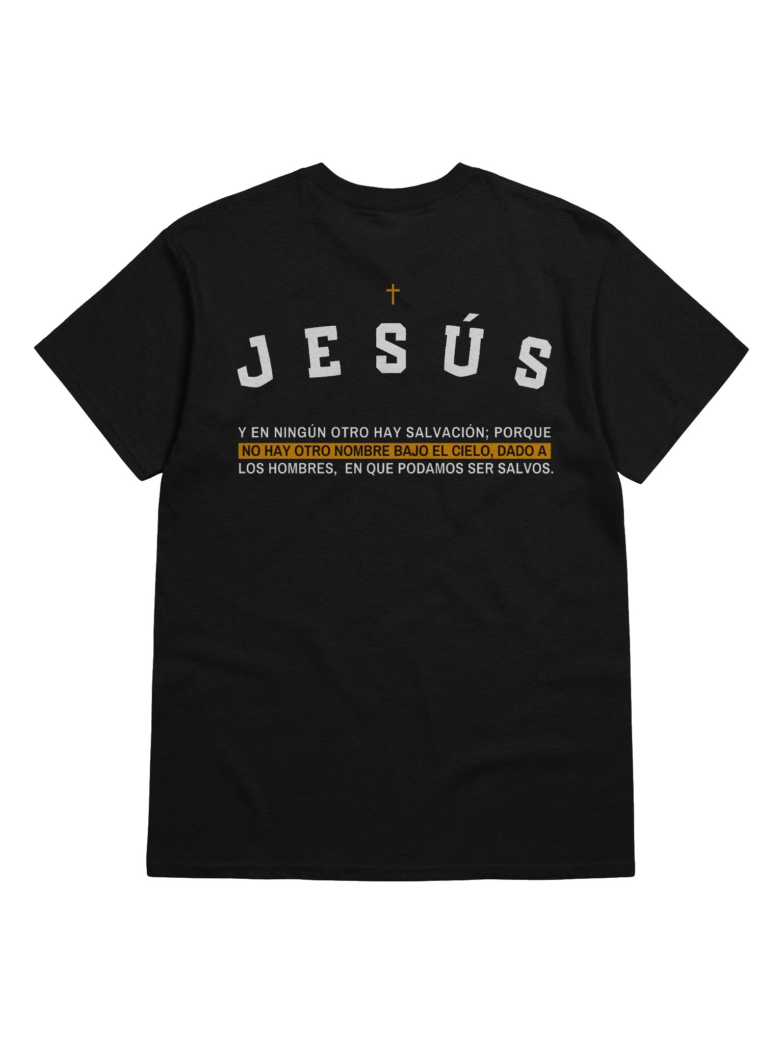 Camiseta Unisex Manga Corta | Y en ningún otro hay salvación product image (7)