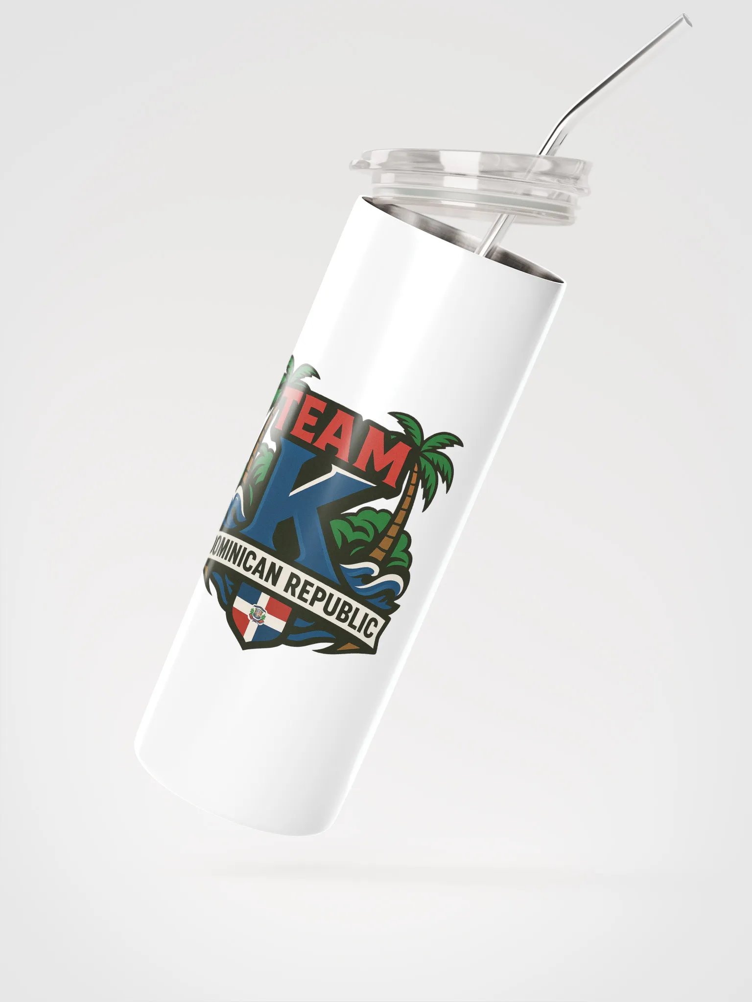 TEAM K Dominican Republic Stainless Steel Tumbler product image (2)