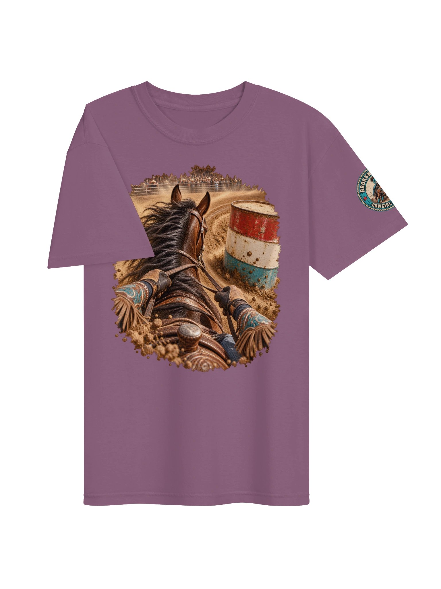 Barrel Racing Shirt — The Money Barrel POV | Broken Cowgirl™ product image (5)