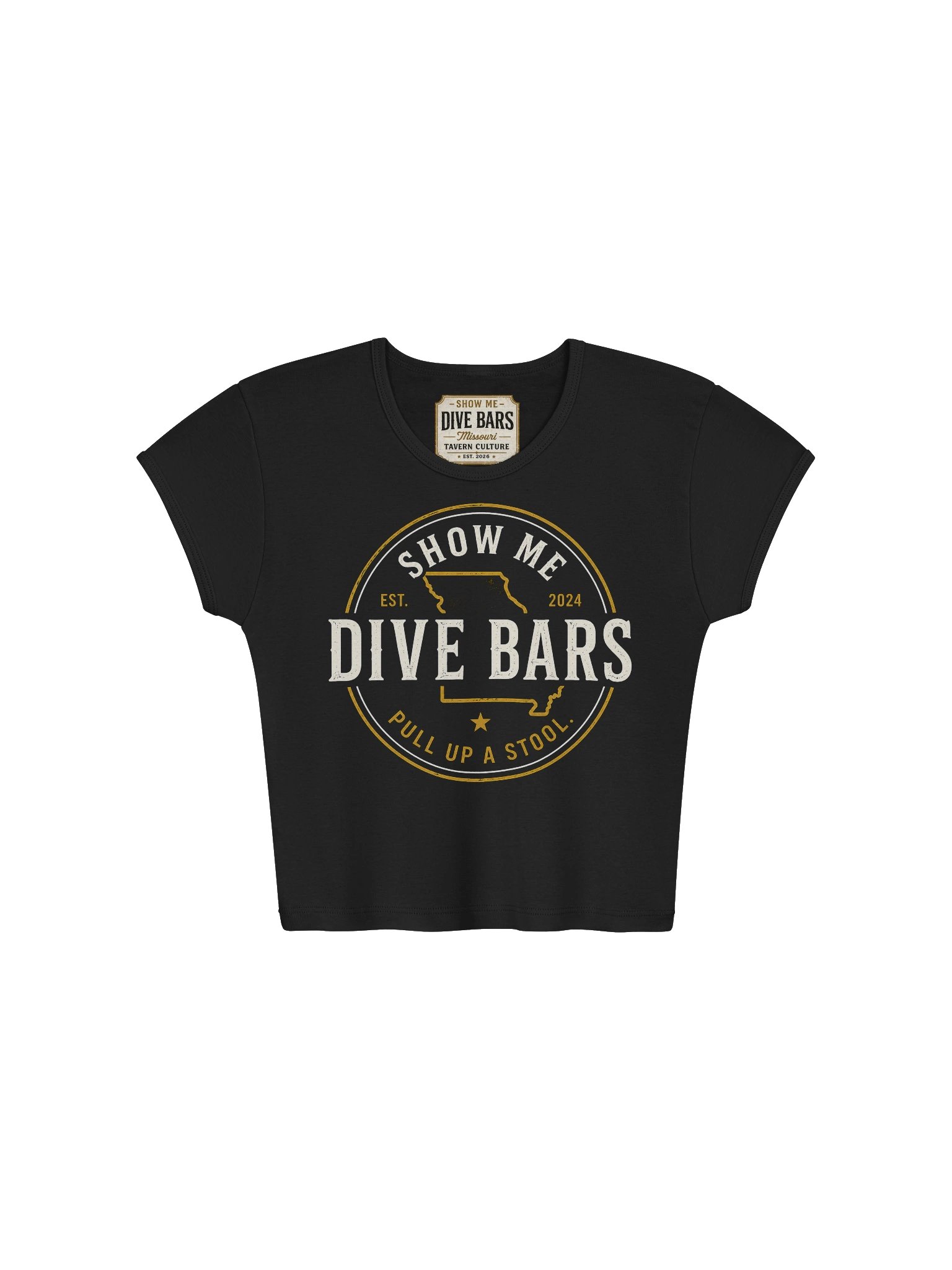 Women’s Vintage Logo Crop Top product image (1)
