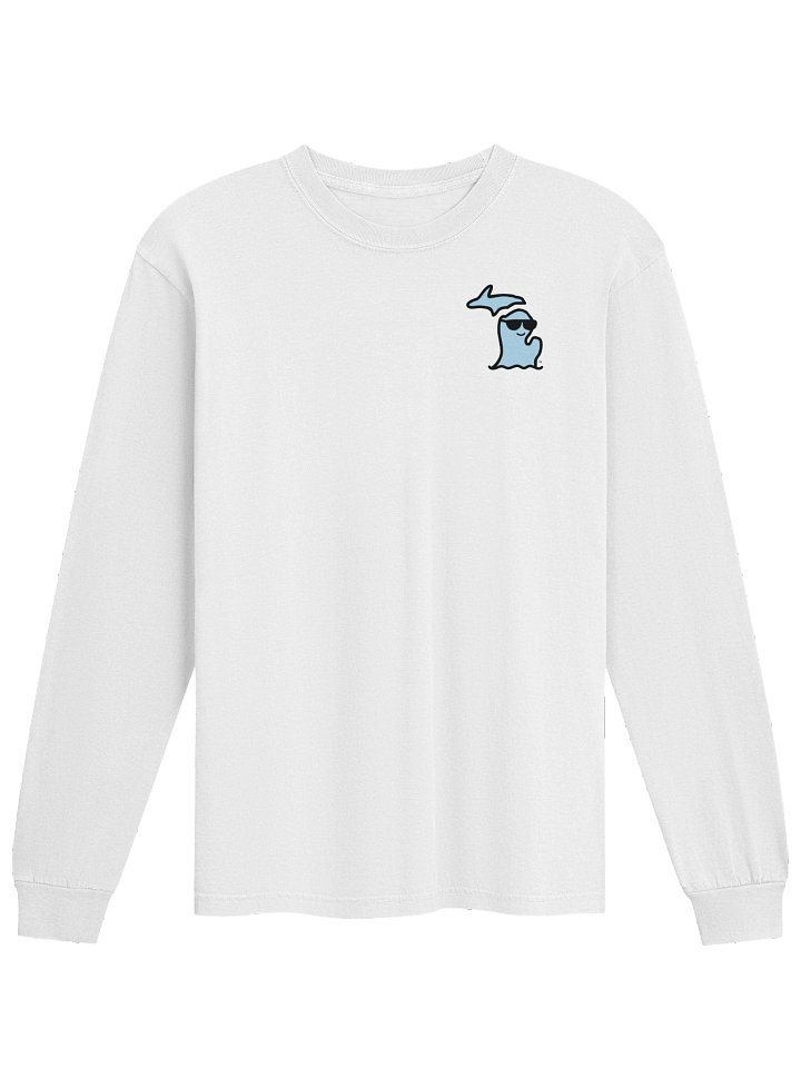 Michigan Waves™ Heavyweight Cotton Long Sleeve Tee product image (2)