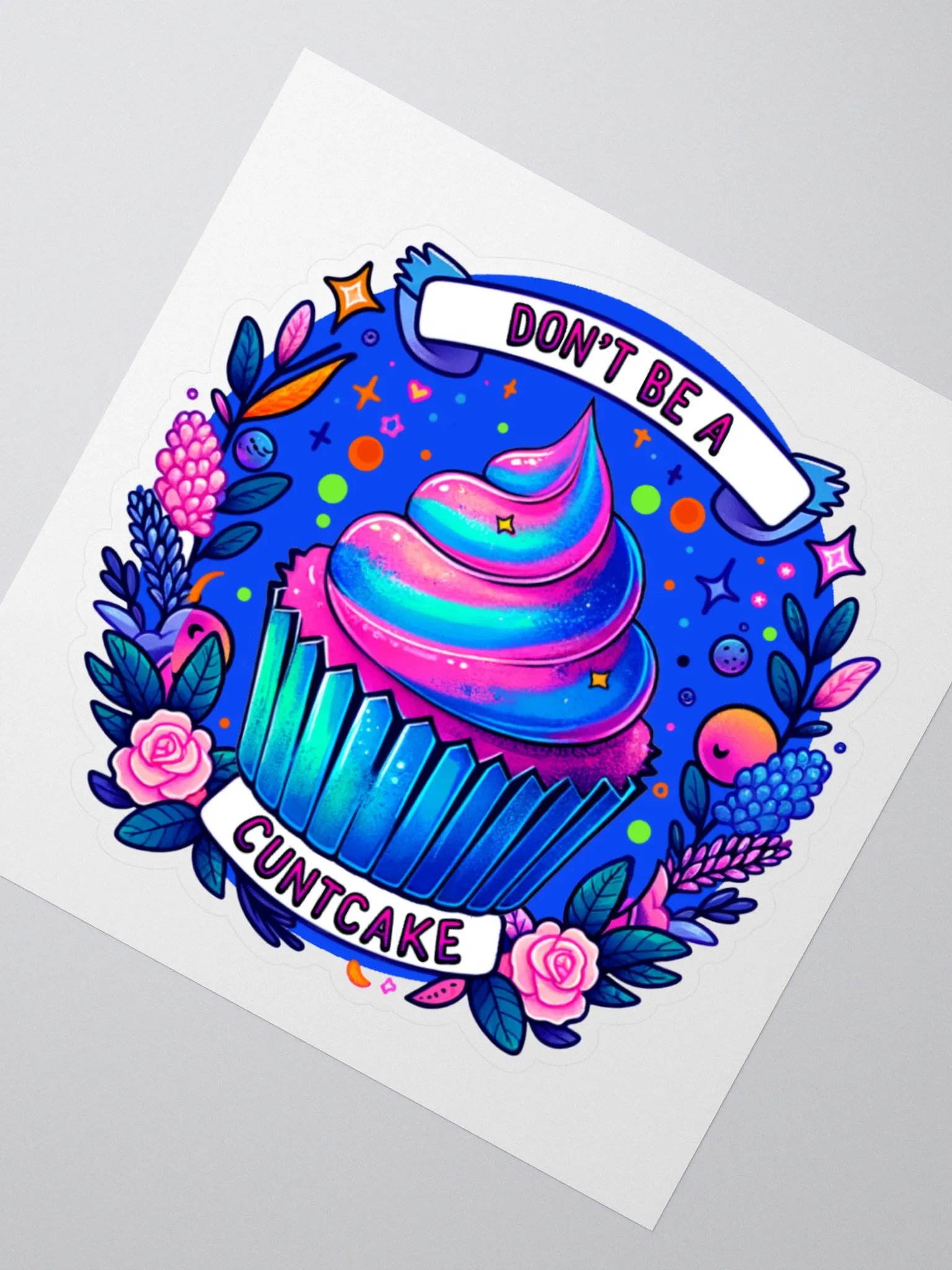 Cuntcake Kiss Cut Stickers product image (2)
