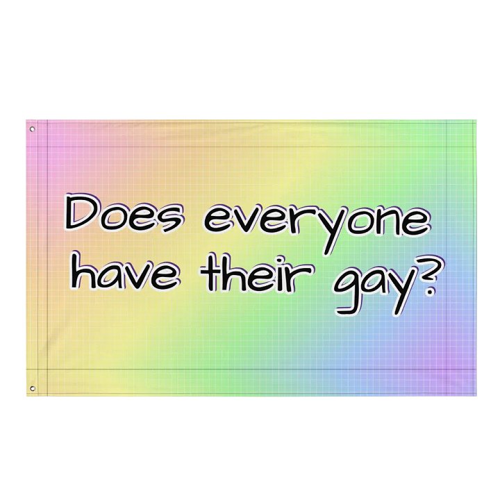 does everyone have their gay flag?? product image (1)