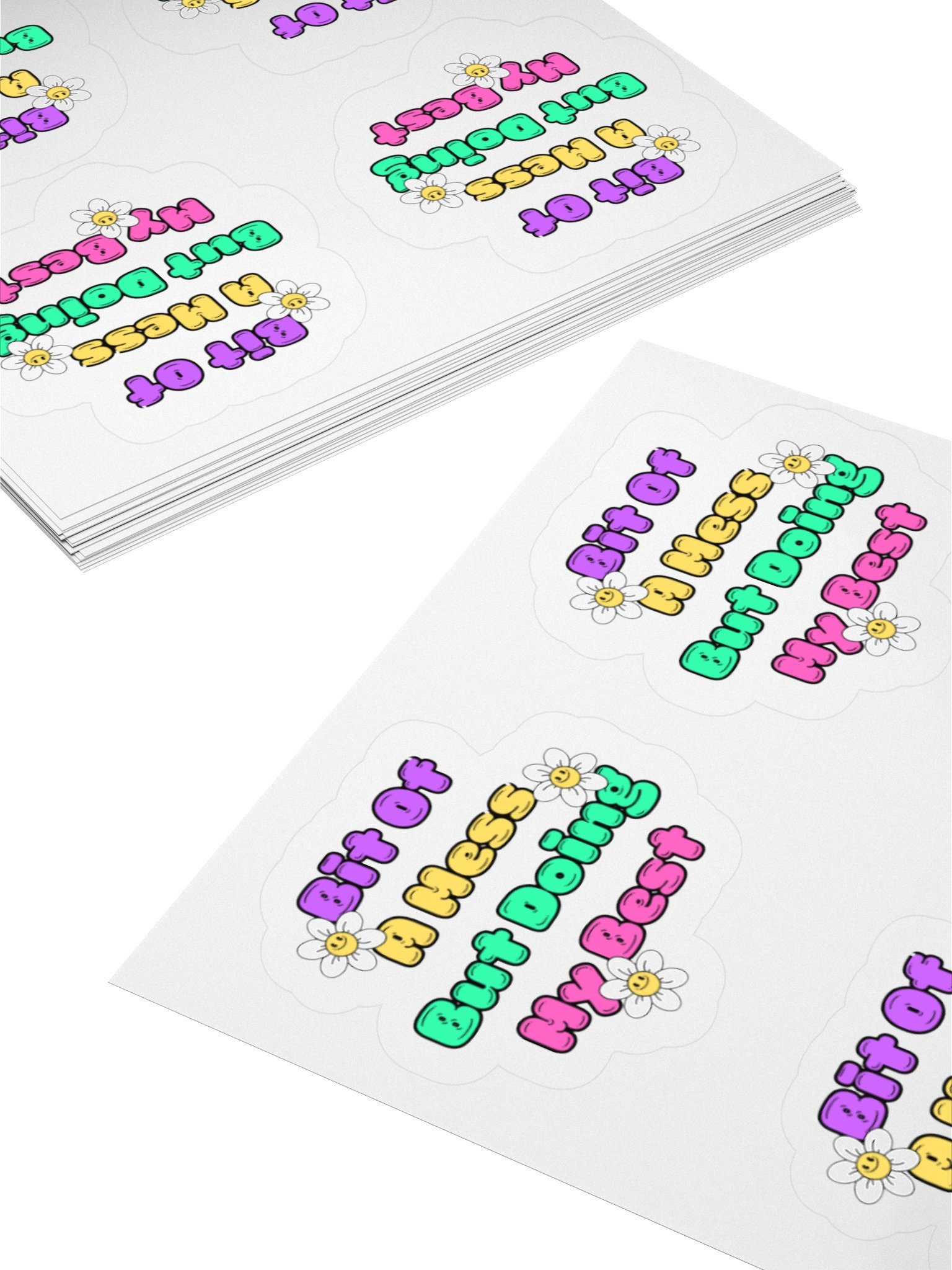 Bit of a Mess Stickers product image (12)