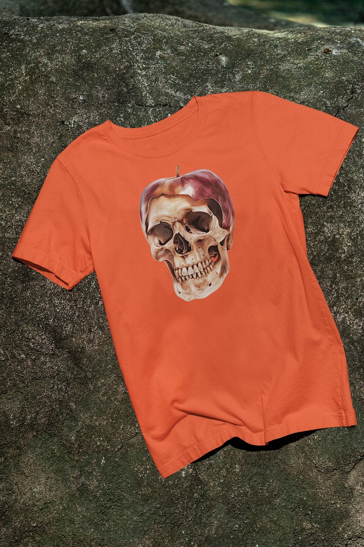 Surreal Apple Skull T-Shirt product image (1)