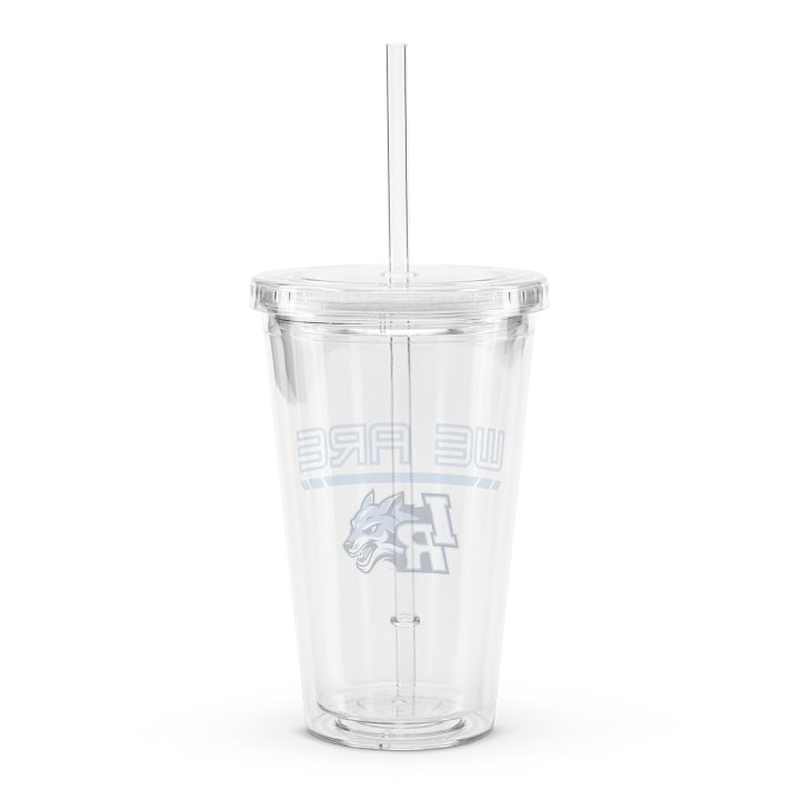Double Walled Clear Plastic Tumbler (16 oz) - We Are IR Columbia product image (2)