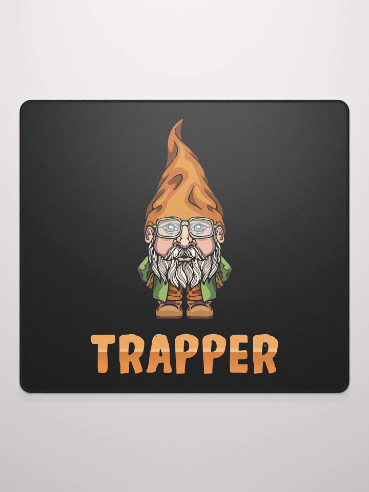 Trapper Logo Gaming Mouse Pad - Dark Background product image (2)