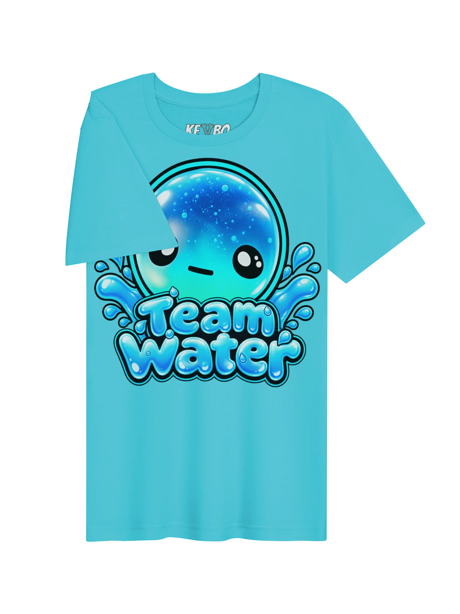 KEVBO "Team Fire" Blue ADULT T-Shirt product image (3)