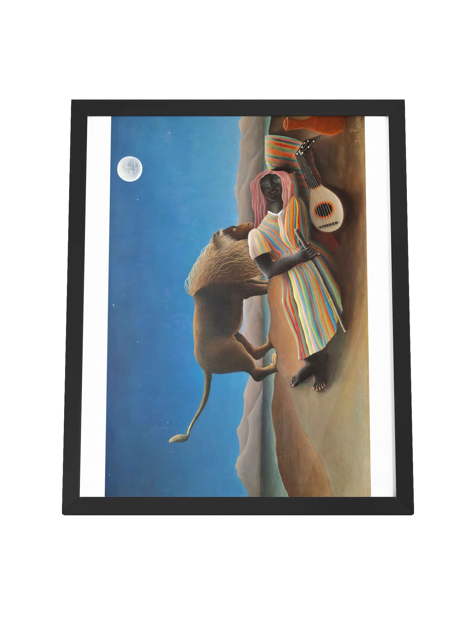 The Sleeping Gypsy — Large Framed Matte Poster product image (8)