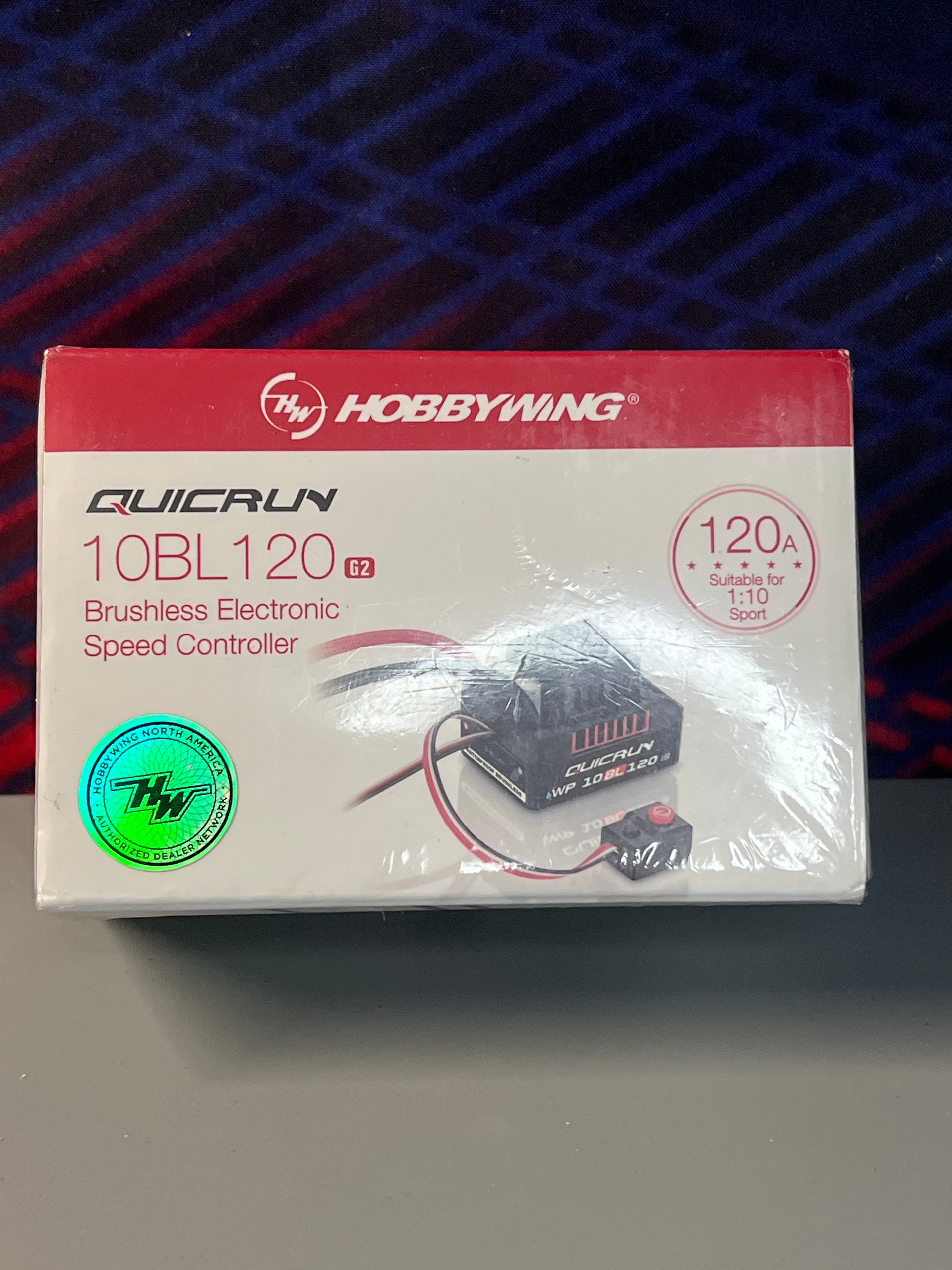 Hobbywing QuicRun 10BL120 G2 120A Brushless ESC — New in Box product image (1)