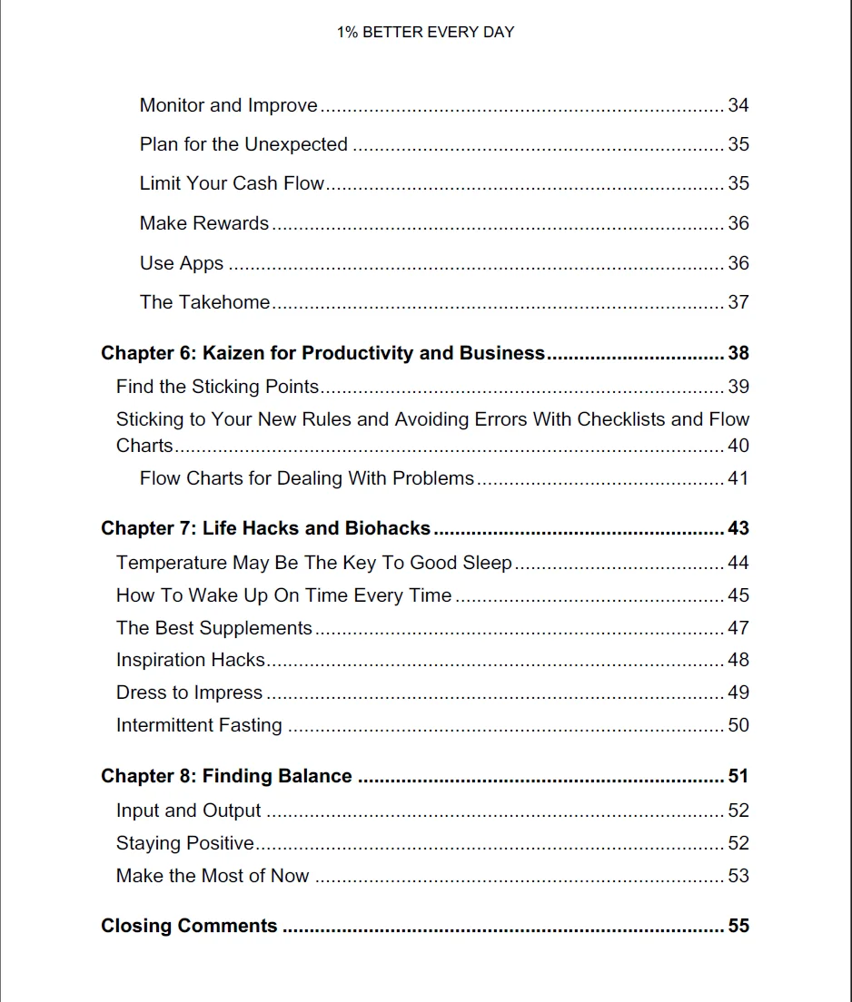 1% BETTER EVERY DAY eBook product image (3)