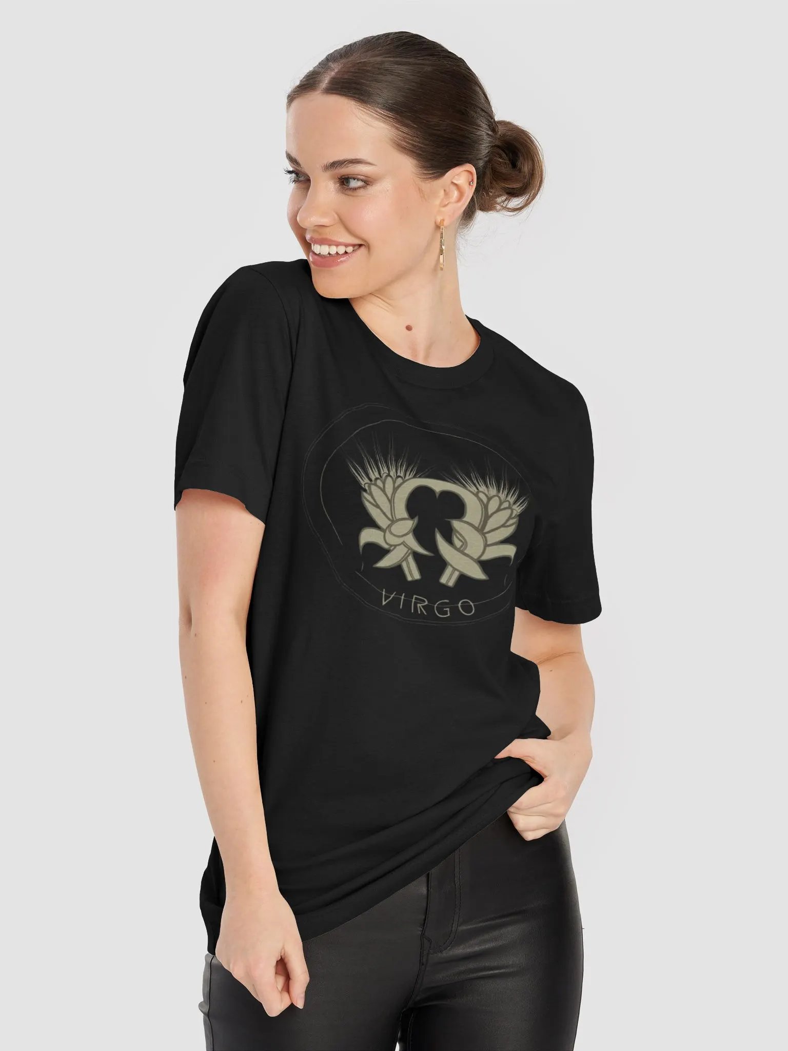 Supersoft Virgo Zodiac Unisex T-Shirt - Minimalist Design product image (9)