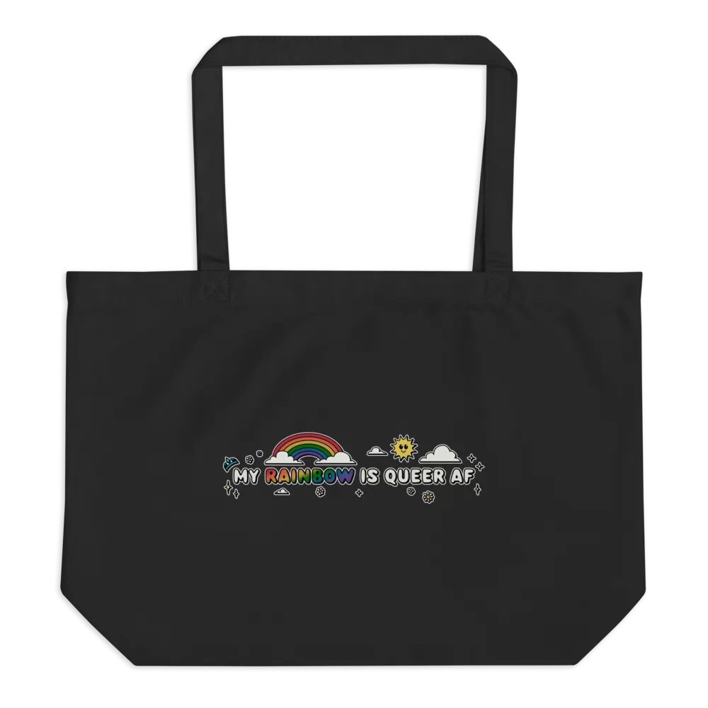 My Rainbow is Queer AF Tote Bag product image (1)