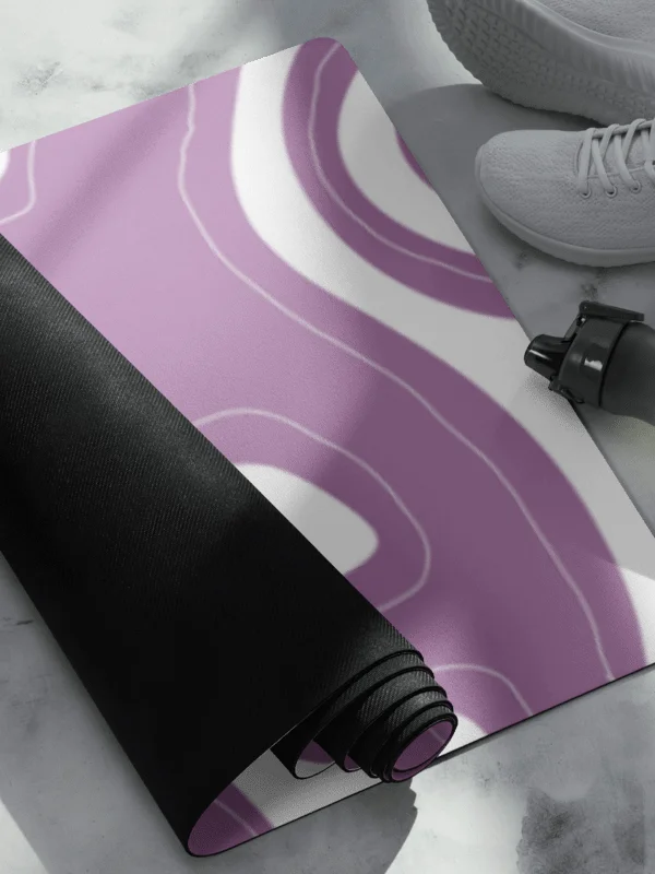 Nordic Zen Yogamatte – Lilac & Mint product image (5)