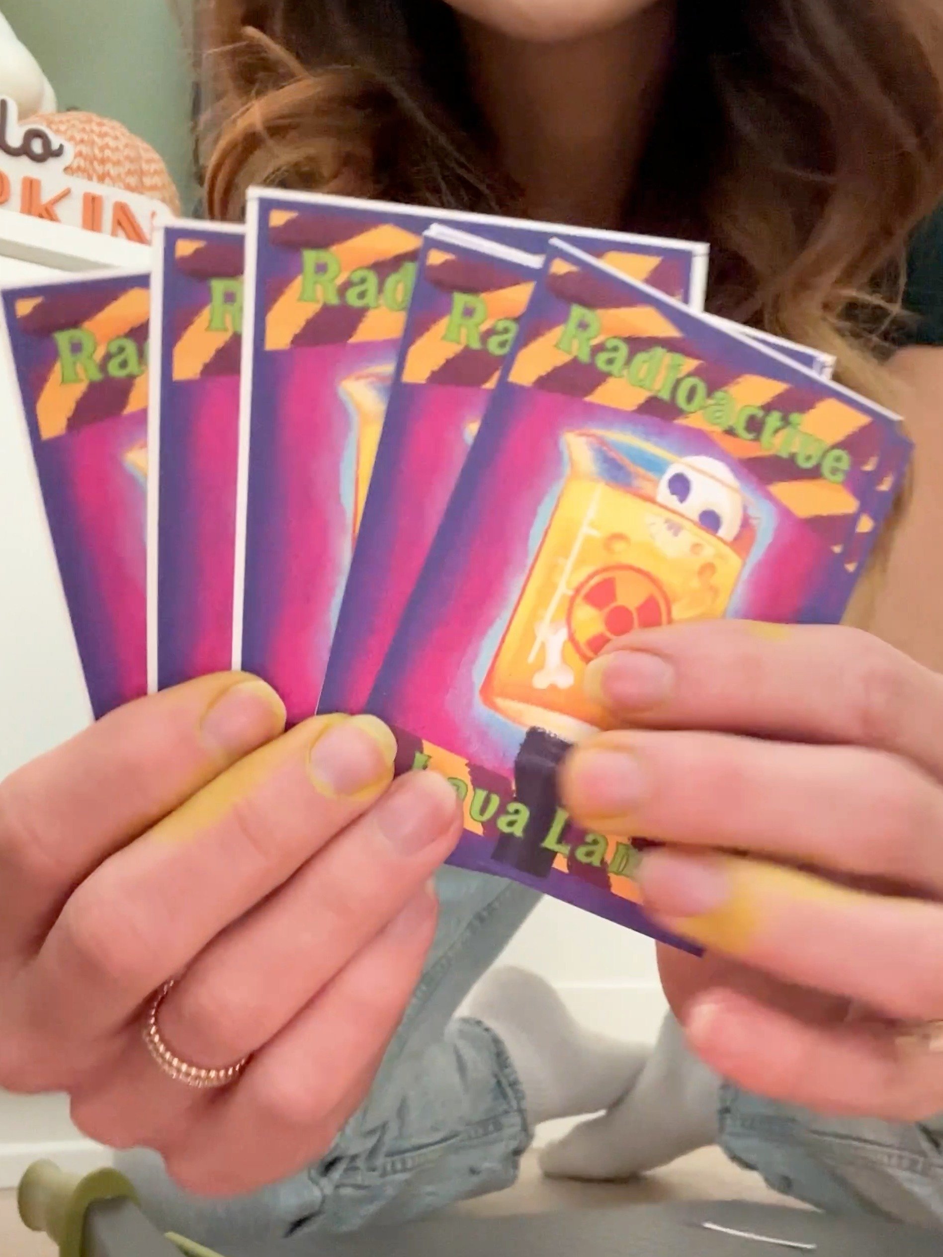 Glow in the Dark Lava Lamp Halloween Cards product image (3)
