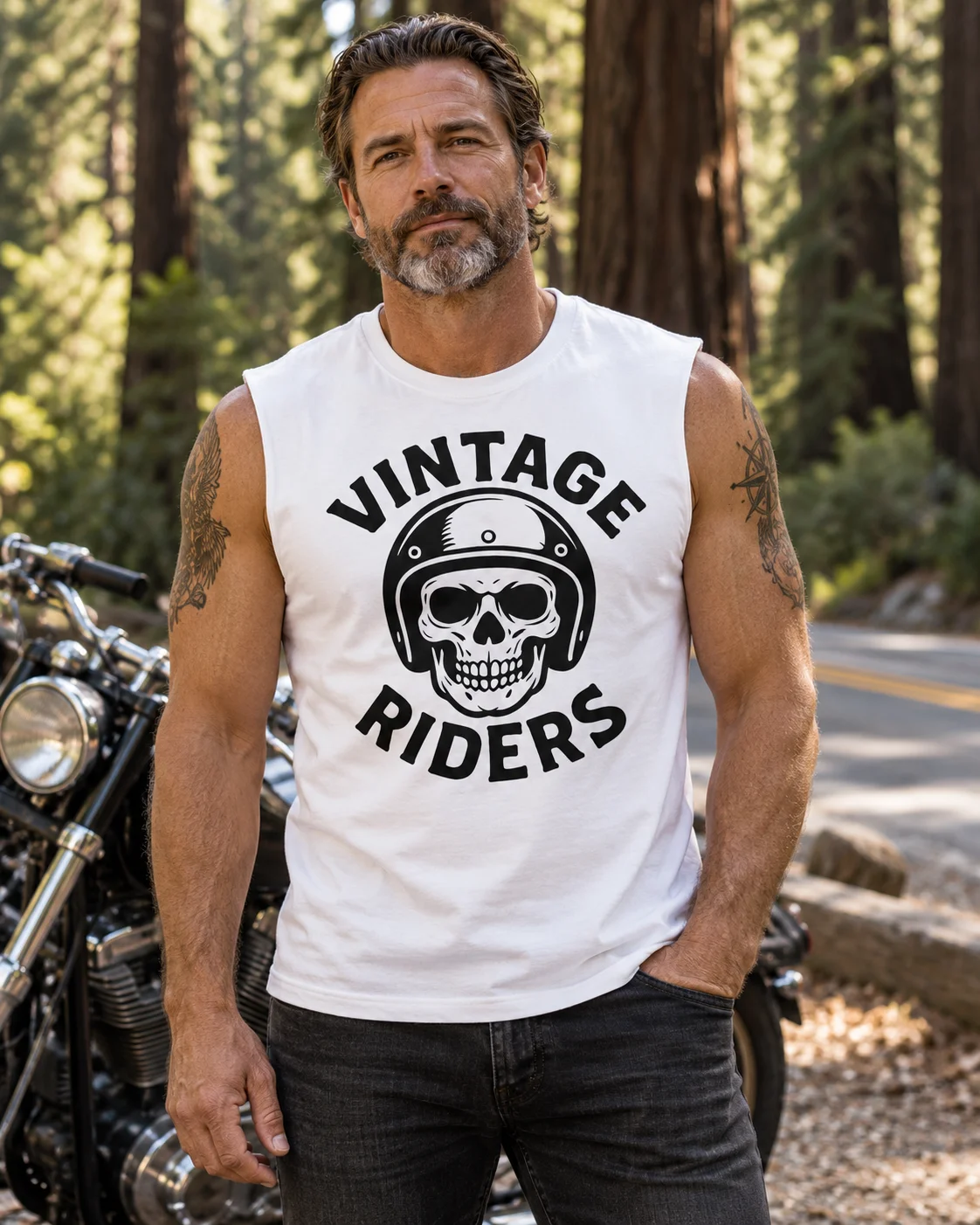 Death Stare — Bella+Canvas Muscle Tank product image (1)