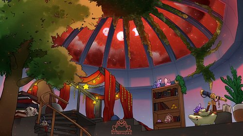 The Witches' Room
Commission for @alizarinastacrimson 
#vgencomm #skylight #roomaesthetic #artistsoninstagram