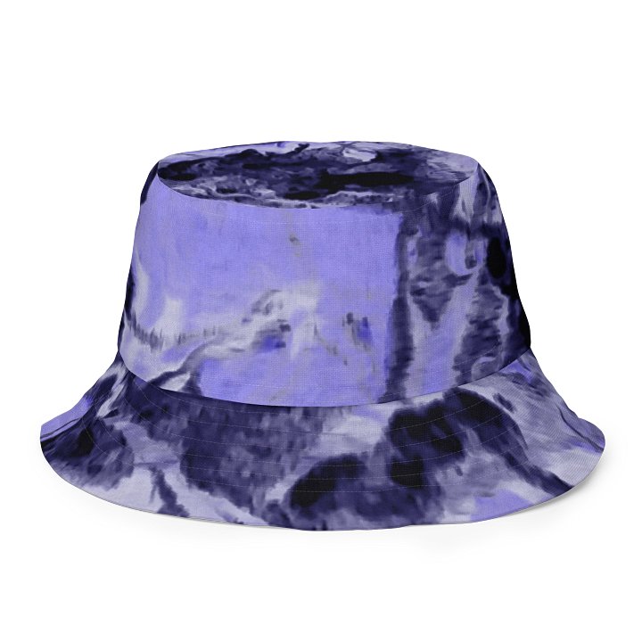 Purple Fluid Art Hat product image (2)