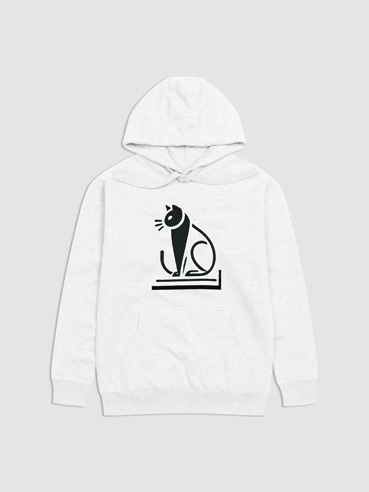 Elegant Cat Silhouette Hoodie product image (1)