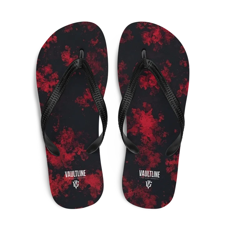 Vaultline Crimson Abyss Flip-Flops product image (2)
