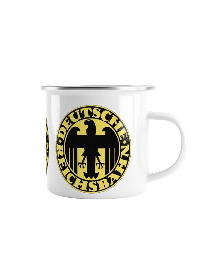 Deutsche Reichsbahn Logo Enamel Mug product image (1)