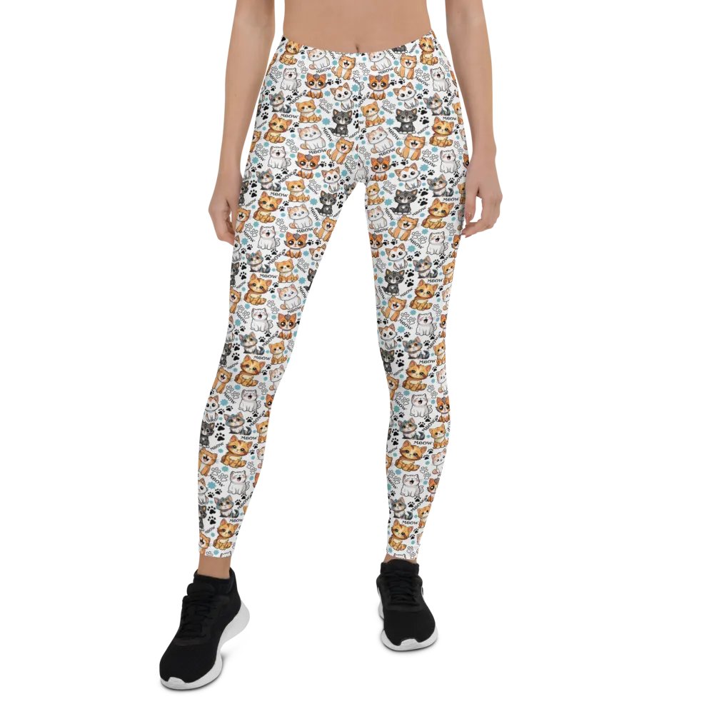 Meow Magic Leggings product image (1)