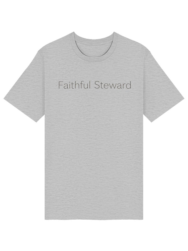 Faithful Steward T-Shirt – Minimal Christian Apparel, Creation Care Theme product image (7)