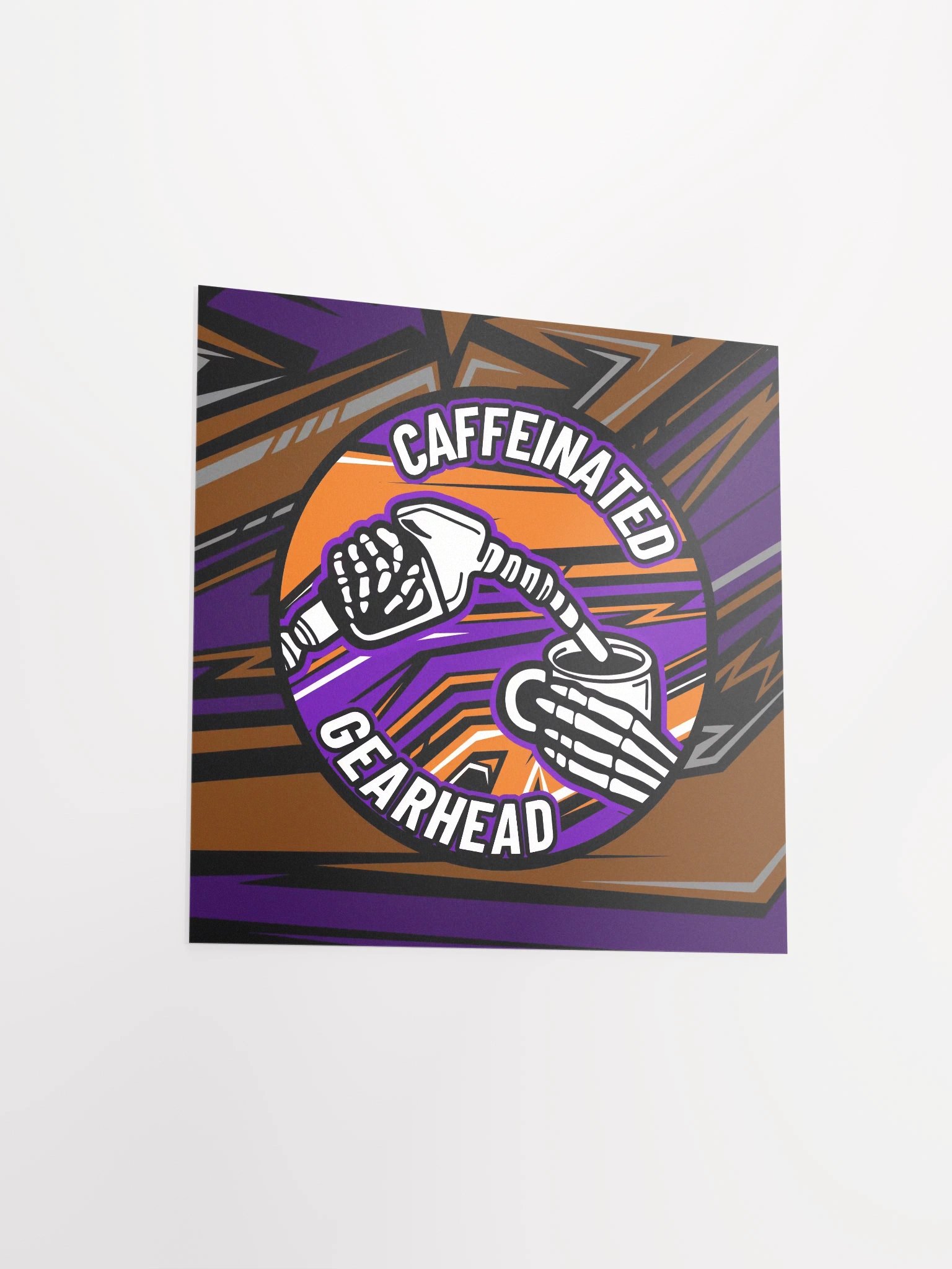 Caffeinated Gearhead - Poster product image (9)